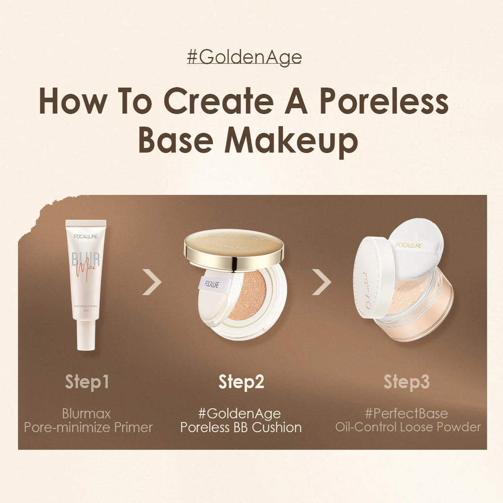 Matte BB Air Cushion Foundation Cream with Concealer