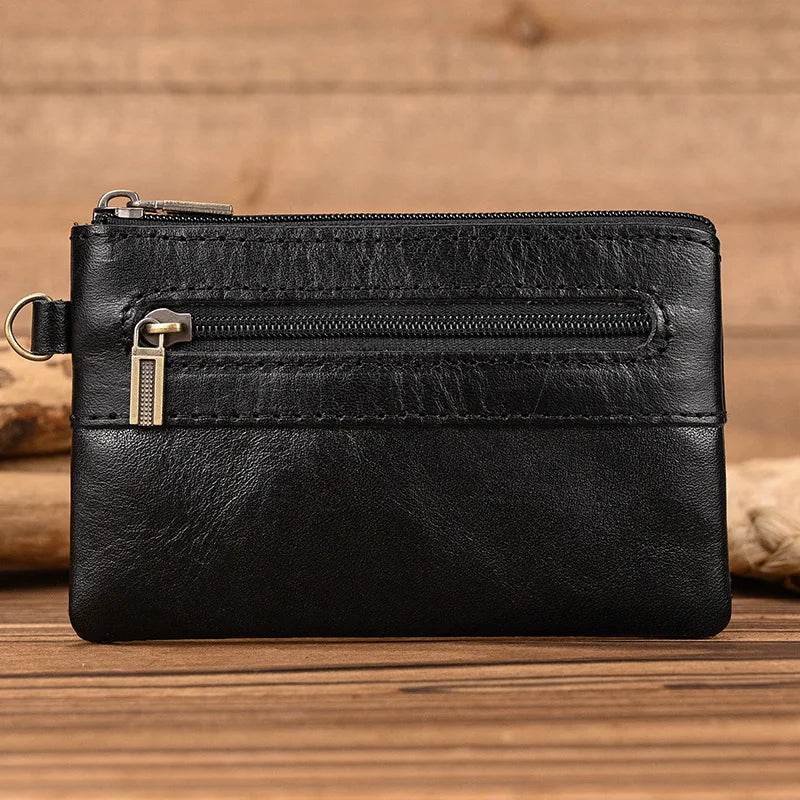 Hot Sale Genuine Leather Credit Card Short Wallet for Men & Women - VacationGrabs