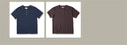 Red Tornado Short Sleeve Henley T-Shirt Heavyweight Cotton Every Day Tee Amekaji