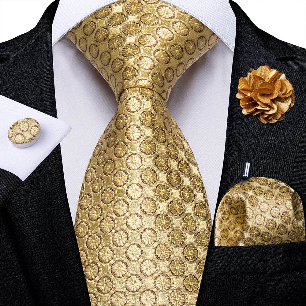 Silk Tie Sets for Men - Daring Patterns - VacationGrabs