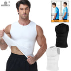 Men's High Neck Tummy Control Compression Tank Top