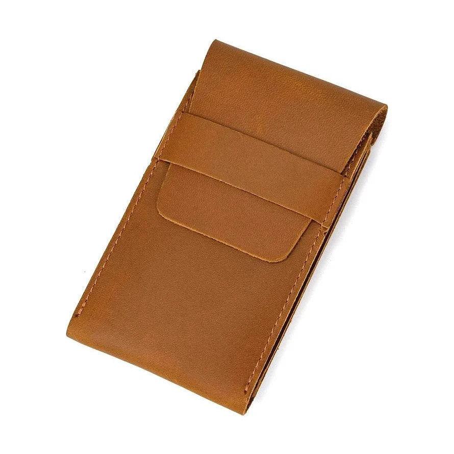 Chic Vintage Leather Watch Storage Case Organizer for Display & Travel - VacationGrabs