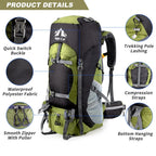 Lightweight Foldable Hiking Backpack with Rain Cover