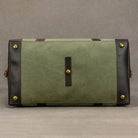 Canvas & Leather Travel Bag for Men Large Shoulder Weekender Bag - VacationGrabs