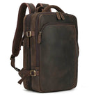 Business Leather Backpack Multifunctional Large Capacity Bag - VacationGrabs