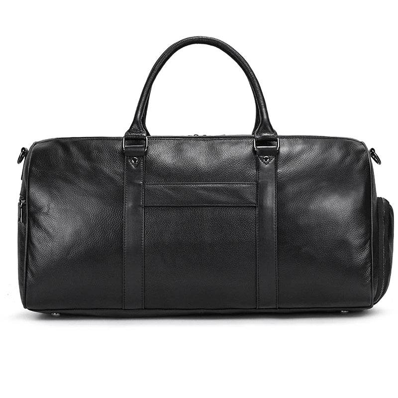 Designer Leather Travel Bag for Men & Women – Waterproof Duffle - VacationGrabs