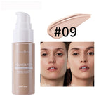 Women's Liquid Foundation, High Coverage, 12 Colors, 40ml