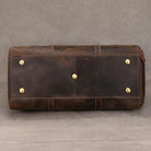 Vintage Leather Travel Duffel Hand Luggage Men’s Business Bag - VacationGrabs