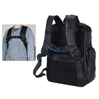 Thick Leather 17" Laptop Backpack Business Travel Leather