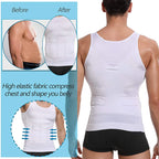 Men's Slimming Compression Tank Top, Tummy Control Vest