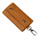 Genuine Leather Key Case for Men & Women Crazy Horse Wallet Key Holder - VacationGrabs