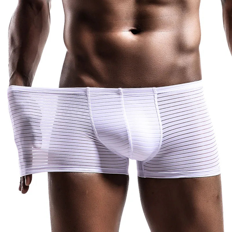 Men's Total Support Boxer Briefs - Mesh Cooling Underwear