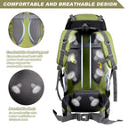 Lightweight Foldable Hiking Backpack with Rain Cover