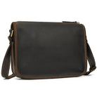 Retro Crazy Horse Leather Crossbody Shoulder Bag Men - VacationGrabs