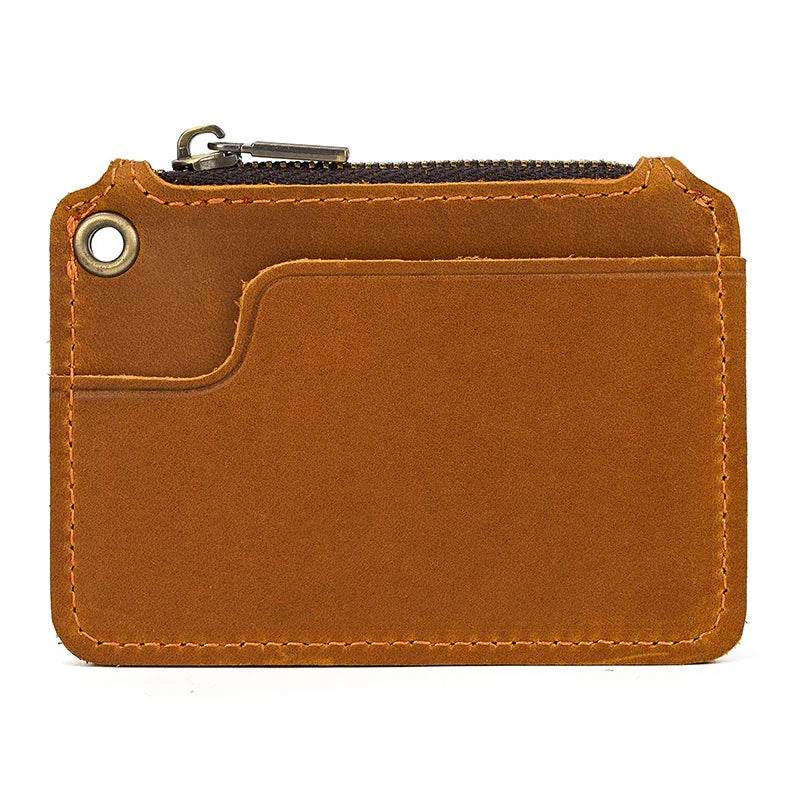 Fashion Genuine Leather Little Coin Purse Wallet for Cards & Coins - VacationGrabs