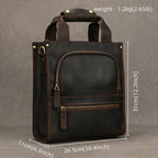 Vintage Fashion Men's Shoulder Bag Genuine Leather Men Sling Bag