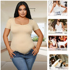 Plus Size Firm Control Thong Bodysuit Shapewear