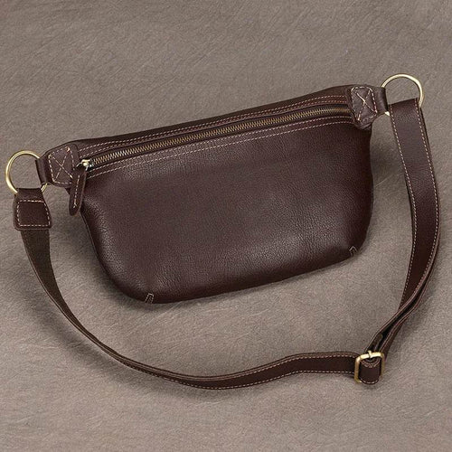 Leather Waist Bag Military Pouch Outdoor Phone Clip Belt - VacationGrabs