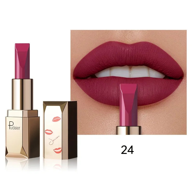 Pudaier Matte Lipstick MAC for Women - Long-Lasting Color
