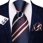 Men's Striped Ties for Formal and Business Wear