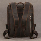 Fashion Crocodile Leather Men’s Backpack Casual Travel Bag - VacationGrabs