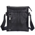 Luxury Men's Leather Crossbody Bag Genuine Messenger Satchel - VacationGrabs