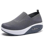 Women's Breathable Vulcanized Sneakers Platform Flat - VacationGrabs