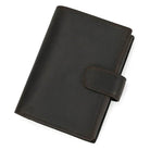 High-Quality Genuine Leather Card Wallet Men Women RFID Short Wallet - VacationGrabs