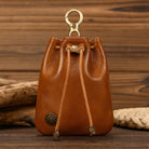 Crazy Horse Leather Card Holder Luxury Bifold Wallet for Men - VacationGrabs