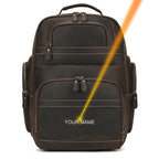High Quality Men’s Leather Backpack for Travel 15.6" Laptop