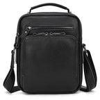 Fashion Leather Messenger Bag Crossbody Bag for Men School Bag - VacationGrabs