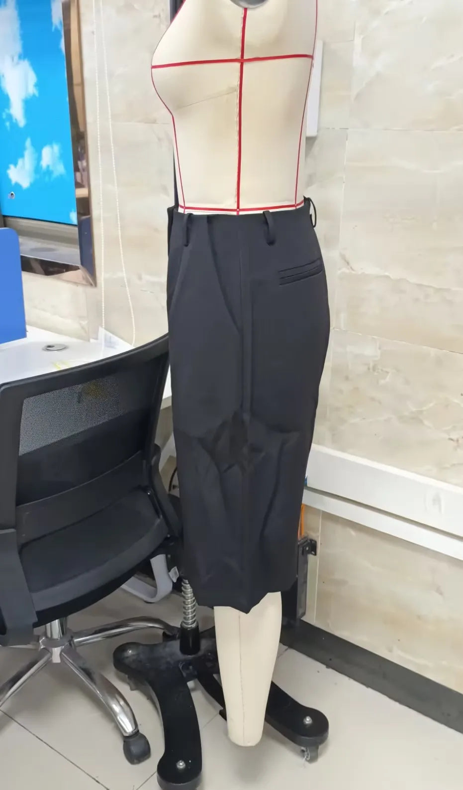 VacationGrabs High Rise Pleated Bermuda Shorts Solid Wide Leg Suit Fabric Culottes Women Elegant Office Street Mid Calf Dress Shorts