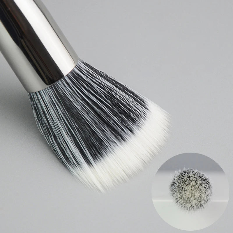 Nine-color eyeshadow palette Makeup Brush, gray-pink smoky makeup, matte pearlescent silkworm brightening makeup