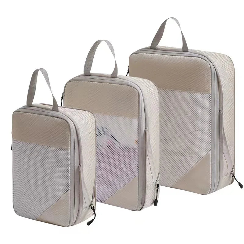 Compression Packing Cubes for Travel – Organize Effortlessly