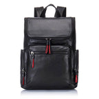 Vintage Style Leather Backpack for Men Travel Bag with Anti-Theft - VacationGrabs