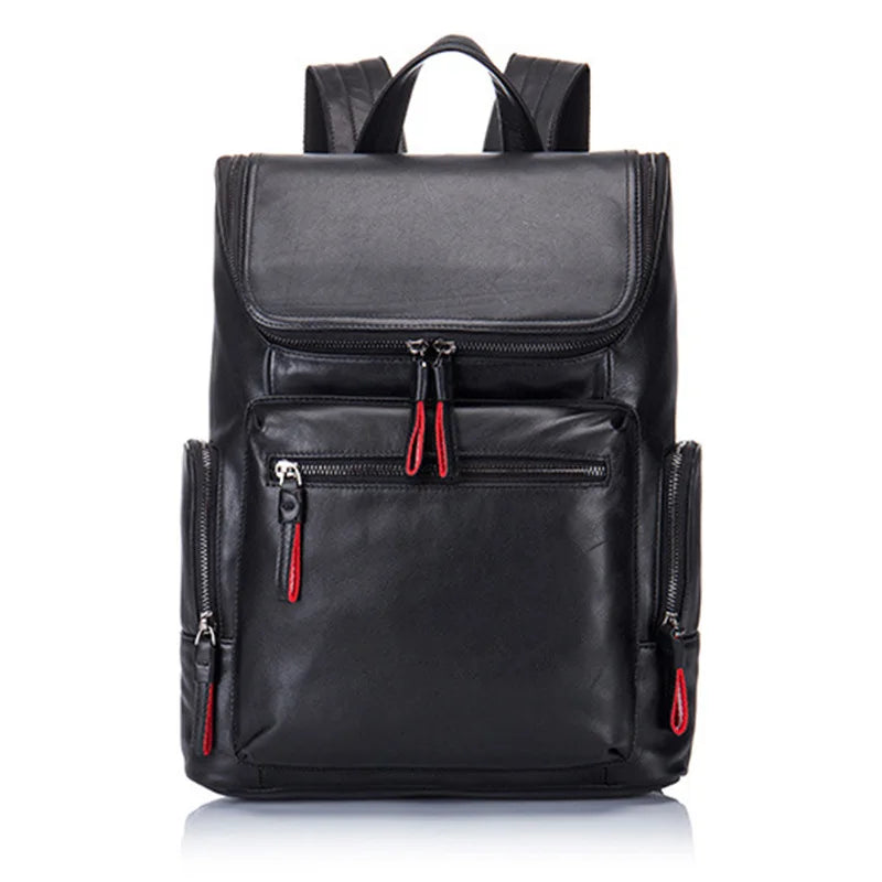 crocodile leather men's backpack men's laptop travel backpack