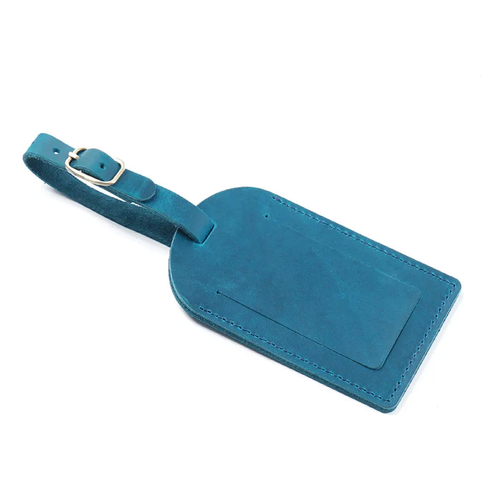 Personalized Leather Luggage Tags Boarding Pass