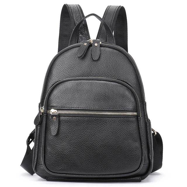Genuine Leather Women’s Backpack for Travel & School Backpack - VacationGrabs