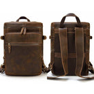 Large Leather Backpack Luxury Designer Laptop Travel Backpack - VacationGrabs