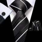 Purple Paisley Silk Tie Set for Men - VacationGrabs