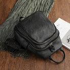 Luxury Designer Leather Backpack for Women Travel School Bag - VacationGrabs