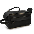 Luxury Designer Leather Cosmetic Toiletries Travel Bag for Men & Women - VacationGrabs