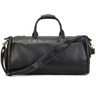 Fashion Leather Duffel Bag – Folding Bag for Suits and Travel - VacationGrabs