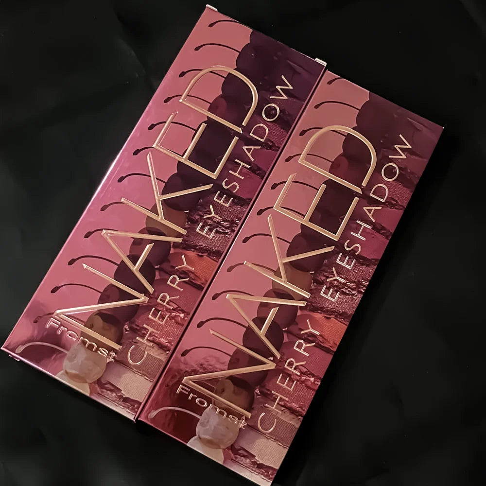 12-Color Eyeshadow Palette, Brown & Pink Shimmer Shades