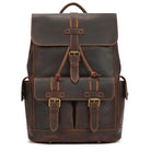 Leather Backpack for Camera DSLR Travel Bag for Men and Women - VacationGrabs