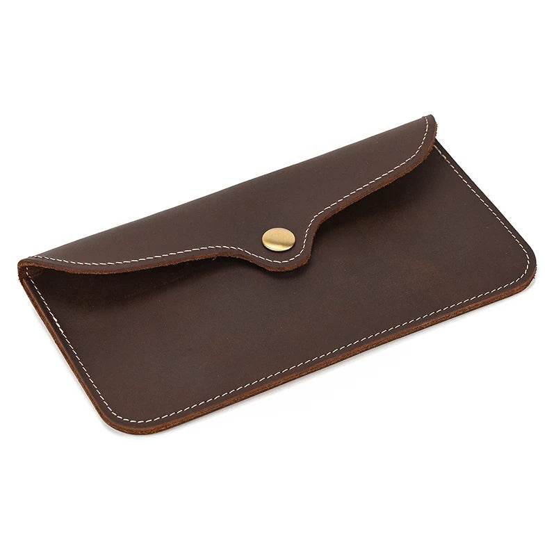 Custom Name Long Wallet for Men & Women with Card Slot & Phone Pouch - VacationGrabs
