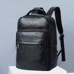 Sac à dos vintage en cuir pour ordinateur portable 14" en cuir Crazy Horse