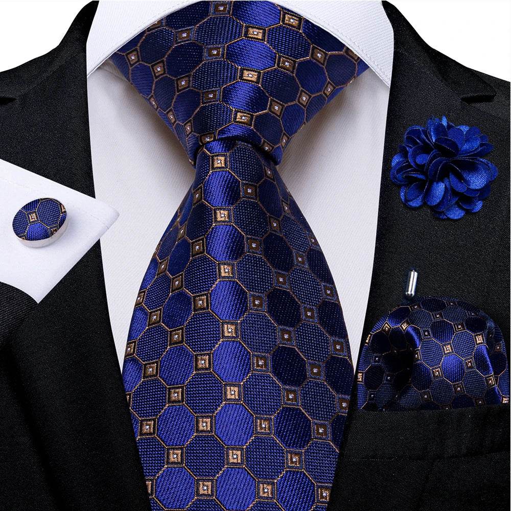 Silk Tie Sets for Men - Daring Patterns - VacationGrabs