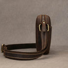 Small Men's Leather Retro Clutch Bag Casual Crossbody Fashion Bag - VacationGrabs
