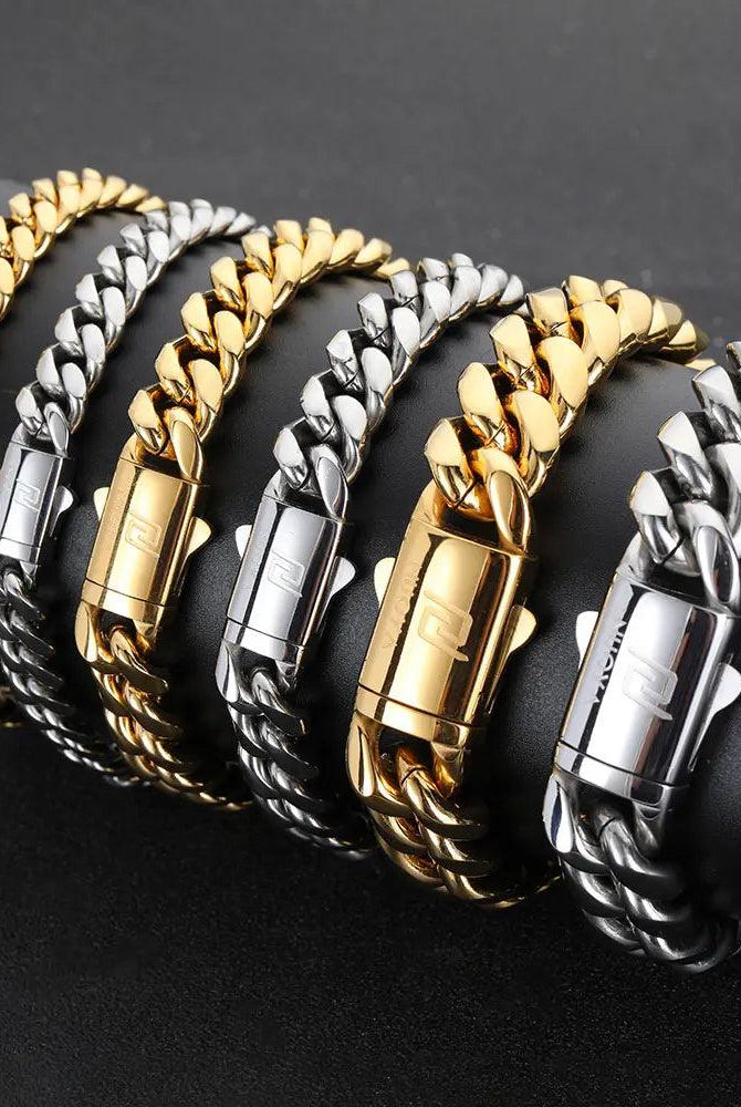 Men's Jewelry - Bracelets Hip Hop Rock Jewelry Stainless Steel Bracelet for Men